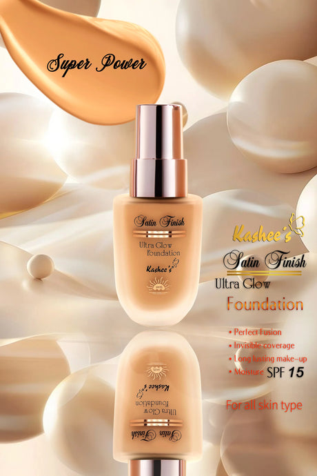 Kashee's Satin Finish Ultra Glow Foundation